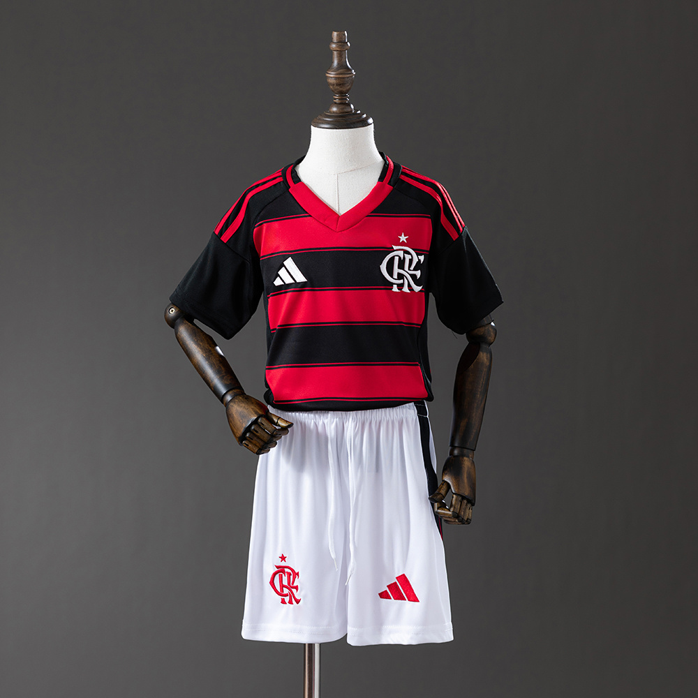 Flamengo Principal Kids 2025/26 — frente