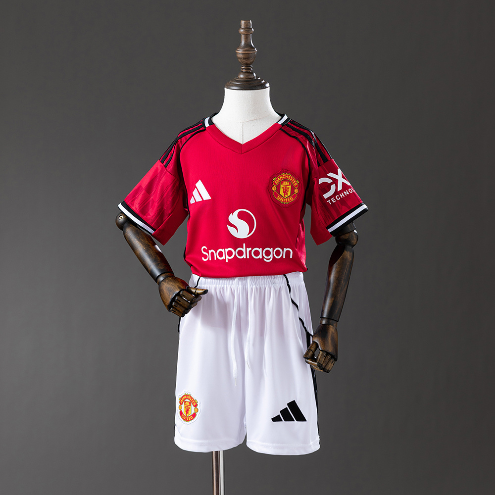 Manchester United Principal Kids 2025/26 — frente