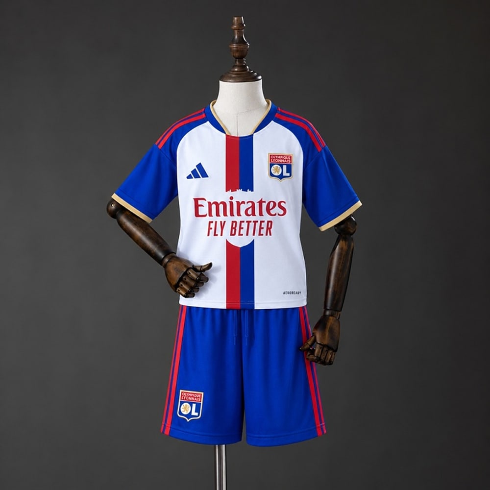 Olympique Lyon Principal Kids 2026/2027 — frente